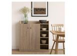 HTI-Living Sideboard mit 8 Regalfächern