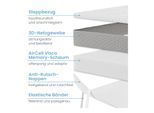 ELONEO Visco Topper Matratzenauflage 120 x 200 x 5 cm