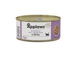 Applaws Nassfutter Katze Adult in Brühe Makrele mit Sardine 96x70 g