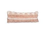 Möbelix , Creme, Rosa , Textil , Füllung: Polyester,Polyester , rechteckig , 95x35x15 cm , ISO 9001, Care & Fair, Global Recycled Standard (Grs), GoodWeave , hochwertige Qualität, mit Fransen , Heimtextilien, Wohntextilien, Kissen, Zierkissen