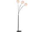 Stehlampe "Elorea", schwarz, messing, 3, Ø 16cm H: 160cm, 1 Stk., LEGER HOME BY LENA GERCKE, Leuchten, Stehlampe