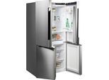 BOSCH Multi Door "KFN96VPEA", Energieeffizienz: E, silber (gebürsteter stahl anti fingerprint), B:91cm H:183cm T:73,1cm, Kühlschränke, VitaFresh XXL Schubladen, XXL-Fassungsvermögen, Big Box, LED-Licht, Multi Door