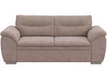 2,5-Sitzer COTTA "Leandra", schlamm, B:205cm H:88cm T:90cm, NaturLEDER: Bitte beachten Sie, dass Lederbezüge mehr Nähte aufweisen als Stoffbezüge.;Kunstleder Softlux;NaturLEDER (echtes Rindsleder) Die Rückseite bei Naturlederprodukten ist mit Spannstoff bezogen.;Luxus-Microfaser (100% Polyester), Sofas, 2 5-Sitzer, Polstergarnitur, auch als Set erhältlich