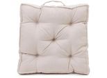 Sitzauflage GÖZZE "Darco" Gr. 1, beige (creme), B:40cm H:7cm, Polyester, Polsterauflagen