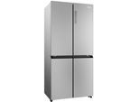 HAIER Multi Door "HCR3818DNMM", Energieeffizienz: D (A-G), silber (edelstahl), B:83,3cm H:181,5cm T:65cm, Kühlschränke, Total No Frost: Nie wieder abtauen