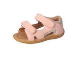 Sandale PEPINO BY RICOSTA "Jasper WMS: mittel", Mädchen, Gr. 24, barbie, Nubukleder, Schuhe Sandale, Babyschuh mit Klett, Größenschablone zum Download