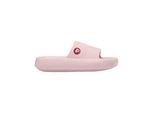 Sandale SCHUZZ "Claquette", Damen, Gr. 41, grün (rosa), Obermaterial: 100% Gummi rubber., Schuhe Sandale