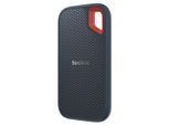 SANDISK SSD-Festplatte "SSD Extreme Portable, USB 3.2 Gen2", schwarz, 1000 GB, Lesegeschwindigkeitmaximal 1050 MB/s, Festplatten