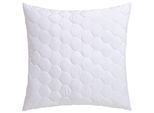Microfaserkissen OTTO HOME "Angly Kopfkissen 40x80, 80x80, ultra-weich, stützend, hypoallergen", weiß, B:80cm H:15cm L:80cm, Bezug: 100% Polyester. Füllung: 100% Polyester, Kopfkissen, Microfaserkissen, Kissen für erholsamen Schlaf, pflegeleicht und langlebig