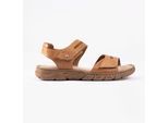 BRENDA 08 Damen Sandalen Camel