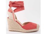 Montevita Espadrilles Met Een Sleehak Balenci8 Oranje
