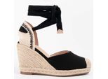 Montevita Espadrilles Met Een Sleehak Balenci8 Zwart