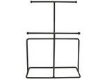 Schmuck Etagere KLEINE WOLKE "Trinket", schwarz, B:18cm H:25cm T:10cm, Metall, Schmuckständer, Schmuck Etagere