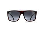 Carrera Rectangle Mens Dark Havana Dark Grey Gradient Sonnenbrille