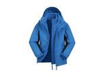 Mountain Warehouse Kinder/Kids Cannonball 3 in 1 Waterdichte Jas (Kobalt)