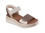 Skechers BOBS Sun Ray Damen Sandalen in Roségold