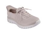 Skechers Graceful First Blush Textil Damen Taupe Sneaker
