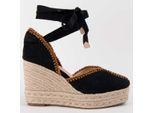Montevita Espadrilles Met Een Sleehak Balenci12 Zwart