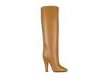 Saint Laurent Stiefel Tubes 68 Kamel