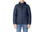 Aquascutum London Logo Navy Blue Active Hoodie Jacket