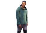 Mountain Warehouse Heren Bachill drielaagse waterdichte jas (Groen)