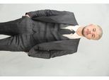 Heren 3-delig Prince Of Wales Charcoal Pak Werkkleding
