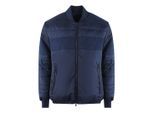 Ice Iceberg Plain gewatteerde marineblauwe bomberjack