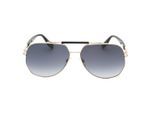 Marc Jacobs Donkergrijze Sf Lens Gouden Zonnebril Heren