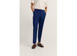 Bugatti Herren Pantalon met vouw en fijne structuur