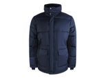 Aquascutum Active Puffer Marineblauwe Jas