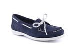 Sperry Authentic 1 Eye Dames Bootschoenen Van Leer In Marineblauw