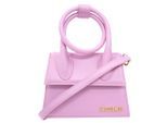 Jacquemus Le Chiquito Noeud lichtroze tas