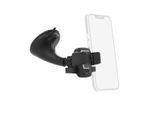 HAMA Smartphone-Halterung "Auto Handyhalterung "Easy Snap" mit Saugnapf, 360 drehbar, universal", schwarz, B:14cm H:7cm T:19,5cm, Gerätehalterungen, Smartphone-Halterung