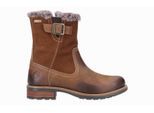 Cotswold Kemerton Leren Dames Tan Winter Middelhoge Laarzen