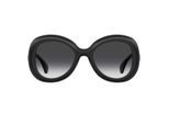 Moschino Zonnebril met rond montuur voor dames/dames (Zwart)