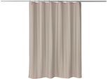 Duschvorhang KLEINE WOLKE "Stripia", beige, B:180cm H:200cm, Polyester, Duschvorhänge, Duschvorhang