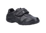 Hush Puppies Jongens Arlo Senior Leren Schoolschoenen (Zwart)