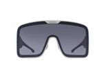 Carrera Shield Unisex Wit Zilver Spiegel Vlaglab 15