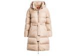 Parajumpers Interstellar Sunkissed Beige Comfort Fit Lange Capuchon Donsjack