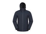 Mountain Warehouse Heren Reykjavik Softshell Windproof Jas (Marine)