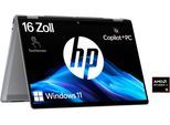HP Convertible Notebook "OmniBook X Flip 16-a0252ng", silber (meteor silber), 16 GB RAM 1.000 GB SSD, Ryzen™ AI 5, Windows11Home, Notebooks, Convertible Notebook