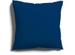 Kissenbezug SCHLAFGUT "EASY JERSEY Kissenhülle 100% Baumwolle, weicher Edel-Jersey, bügelfrei", blau (blau deep), B:80cm L:80cm, Jersey, Obermaterial: 100% Baumwolle, Kissenbezüge, Kissenbezug, mit farblich angepasstem Reißverschluss, pflegeleicht, formstabil