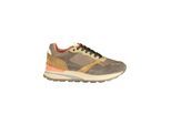 Usaka Sneaker Grau-Orange Wildleder