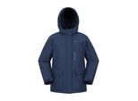 Mountain Warehouse Kinder/Kinder Noah Borg Gevoerd Waterdicht Jasje (Marine)