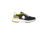 Blauer Blau Polyesteren Heren Sneaker