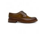 Chapman & Moore Heren Brogues Oxford Formele Schoenen van Mahonieleer in Bruin Suède