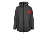 Dsquared2 Grote Dsq2 Logo Zwarte Jas