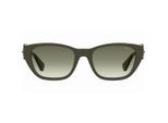 Moschino Dames Buckle Zonnebril (Bruin)