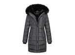 Navahoo dames lange winterjas Lotusblüte Princess – Warm & Elegant