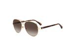 Aviator Zonnebril Gouden Frame Bruine Verloop